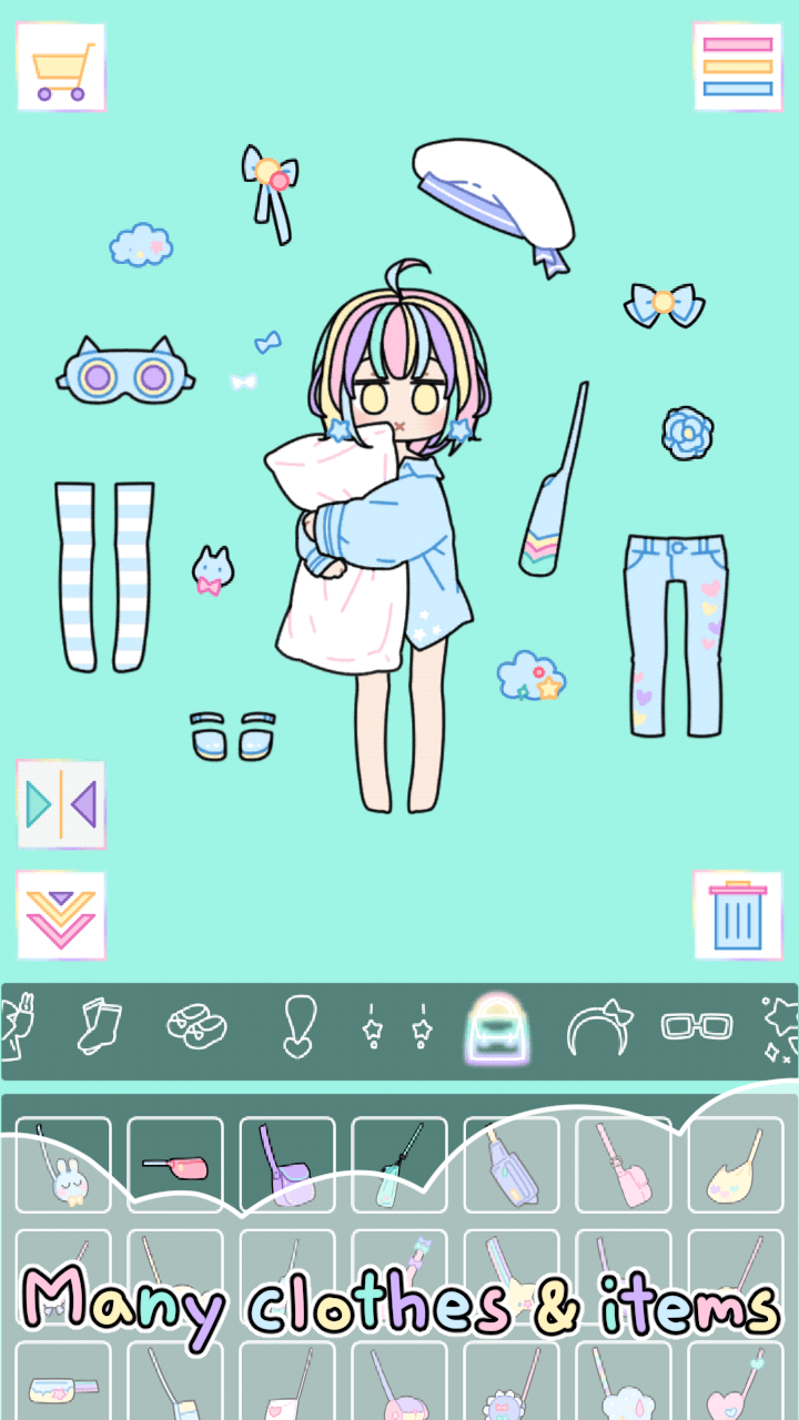 Pastel Girl Dress Up v2.7.6 MOD APK (Free Purchase) Download