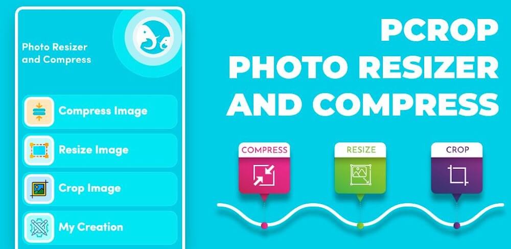 pCrop: Photo Resizer and Compr