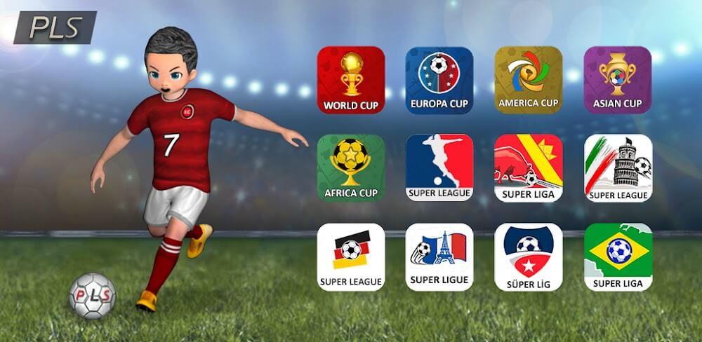 Pro League Soccer v1.0.42 MOD APK (Finish Match, Speed Time) Download