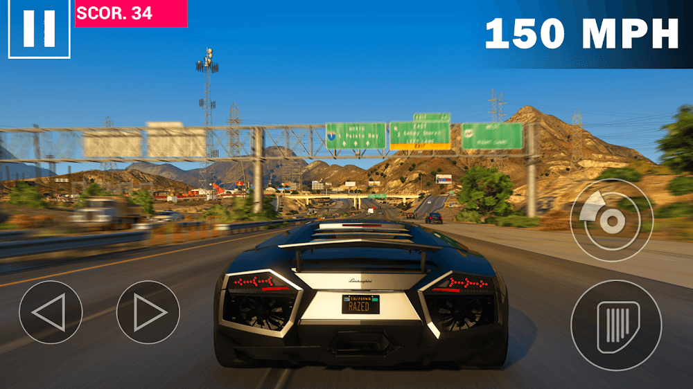Speed X: Traffic Racer Driving