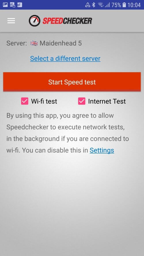 SpeedChecker Speed Test