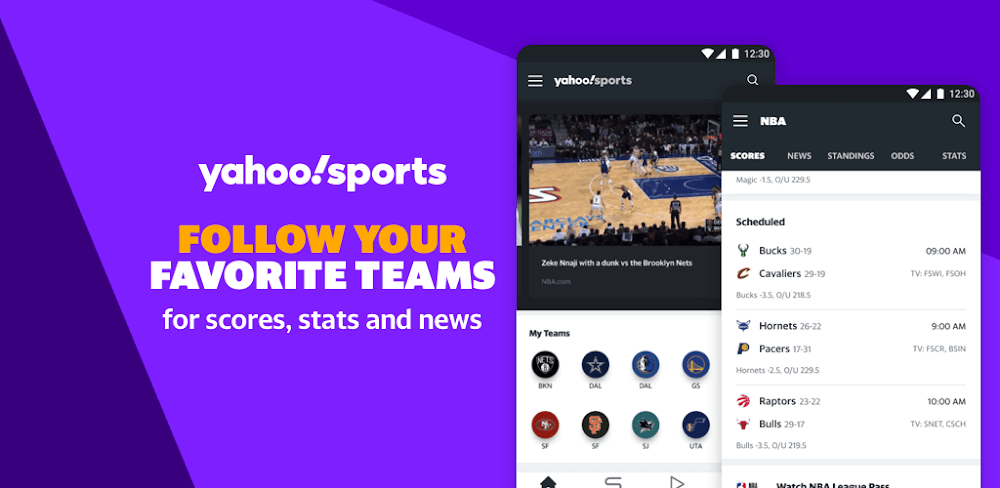 
Yahoo Sports v10.10.1 MOD APK (Ad-Free)
