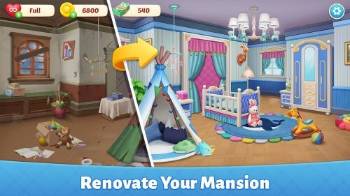 Baby Mansion-home makeover