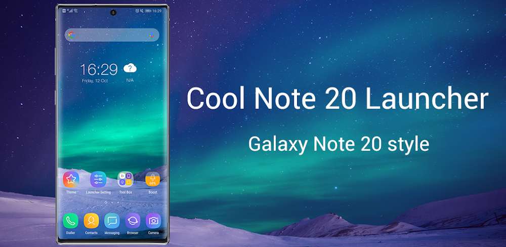 Cool Note20 Launcher