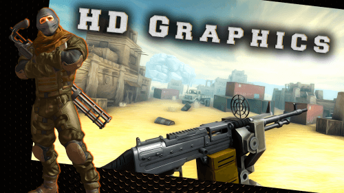 Desert Gunner Machine Gun Game