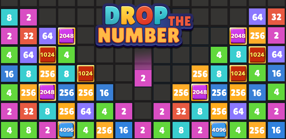 Drop The Number: Merge Game