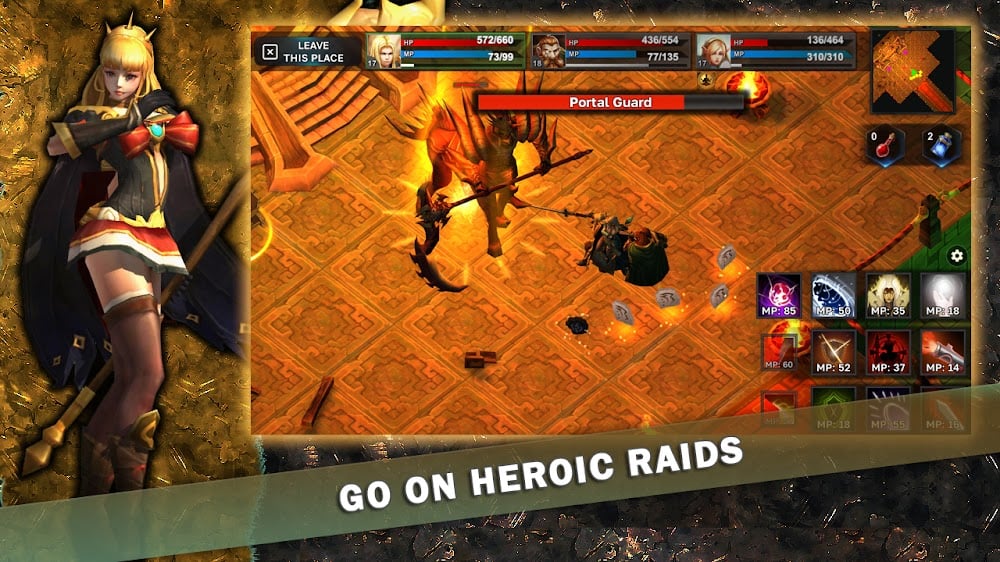 Fantasy Heroes: Epic Raid RPG