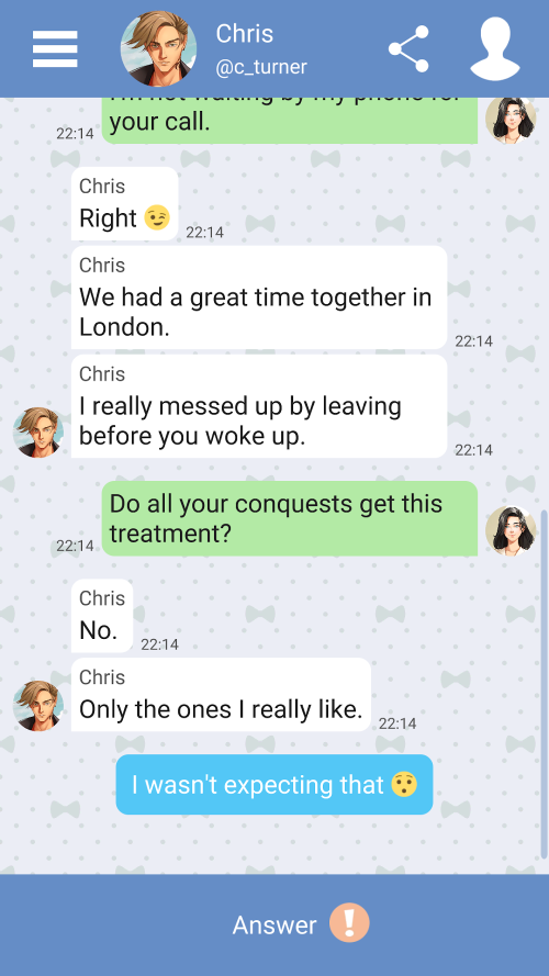 Hey Love Chris: Chat Story