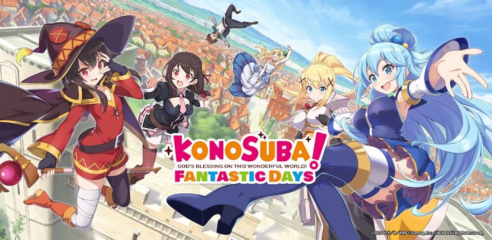 
KonoSuba: Fantastic Days v5.2.0 MOD APK (Damage/Defense Multiplier, Infinite SP, Skill)
