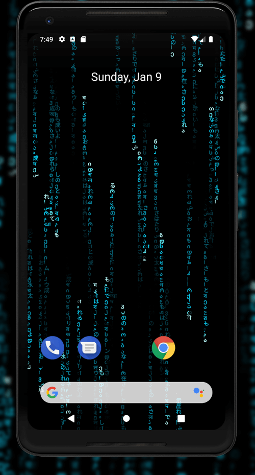 Matrix Live Wallpaper