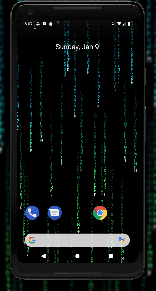 Matrix Live Wallpaper