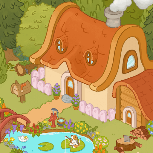 Merge Cartoon : Renovate Town v1.5.3 MOD APK (Unlimited Gems)