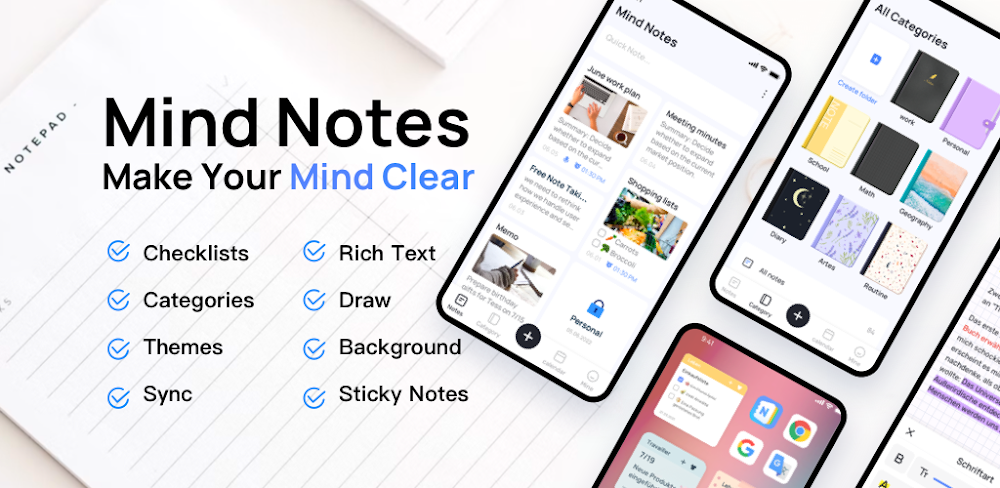 Mind Notes: Note-Taking Apps