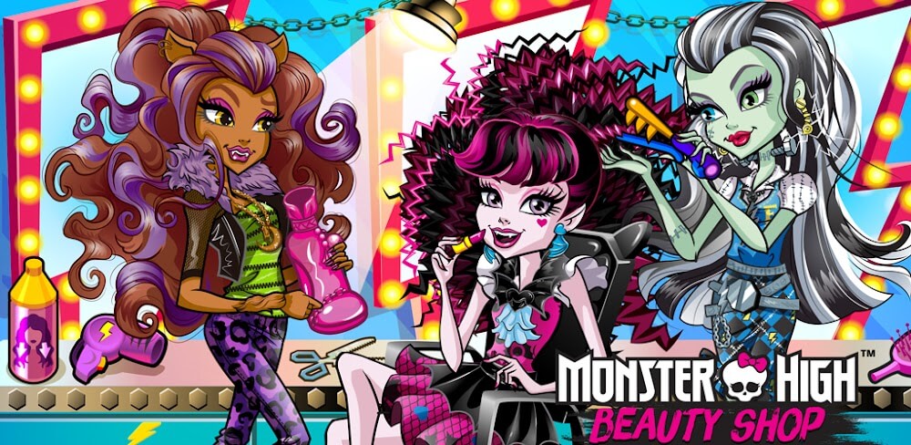 Monster High Hair Salon Games - wide 6