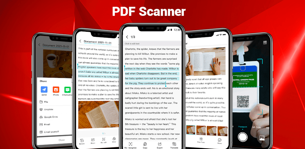 PDF Scanner: OCR Translate