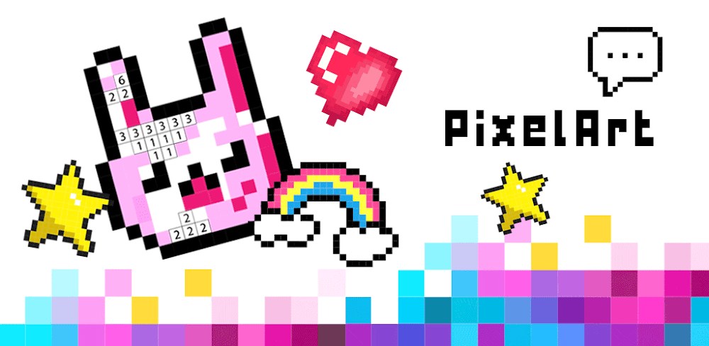 PixelArt: Color by Number, San