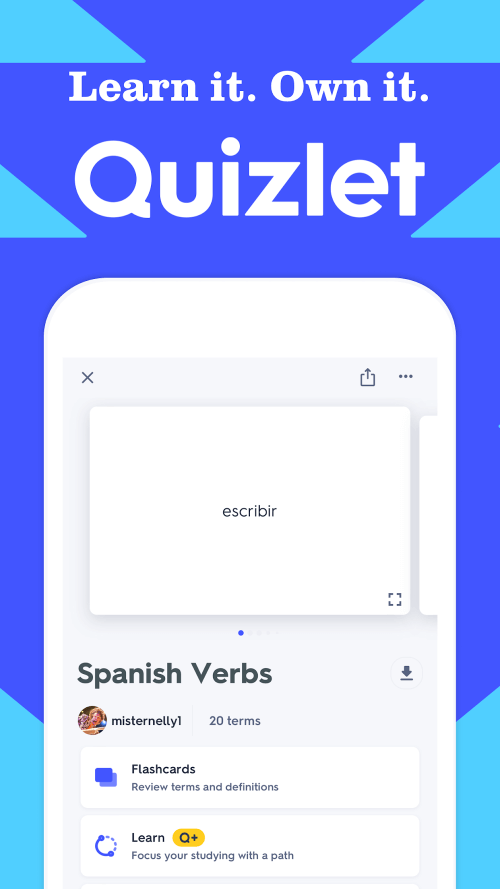 Quizlet: Languages & Vocab