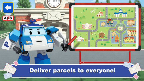 Robocar Poli: Postman Games!