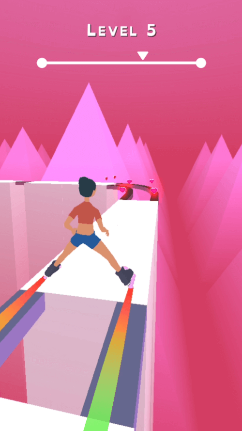 Sky Roller: Rainbow Skating