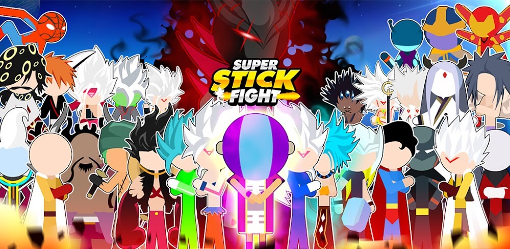 Super Stick Fight AllStar Hero
