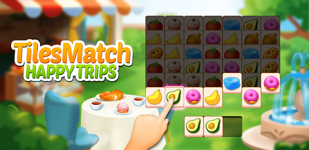 Tiles Match 3D – Happy Trips
