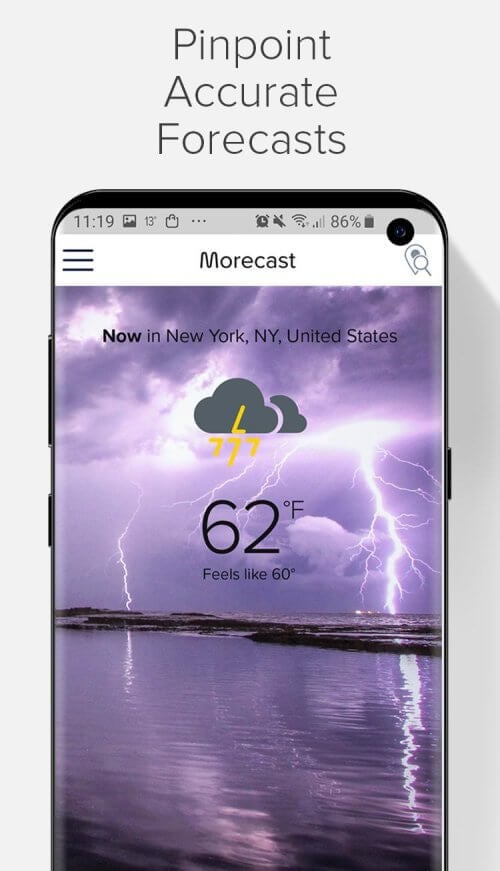 Weather & Radar – Morecast