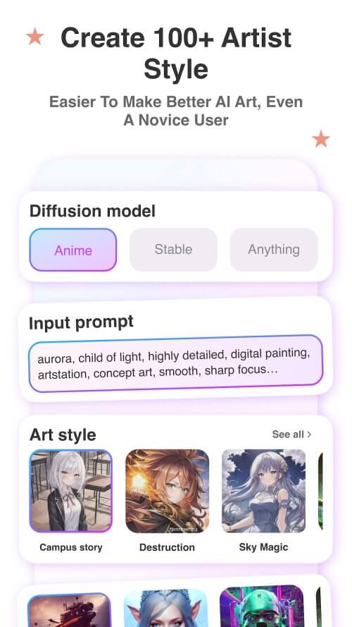 AI Art Generator – Anime Art
