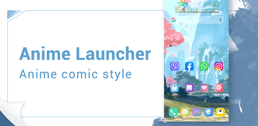 V Launcher-Anime Wallpaper,Icon Changer,Theme Live v1.2.11 [Vip