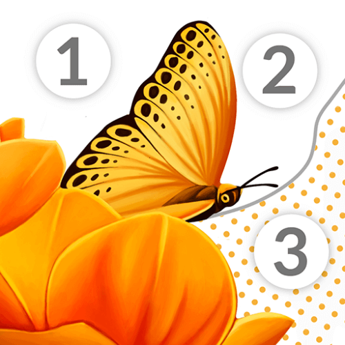 April – Oil Painting by Number