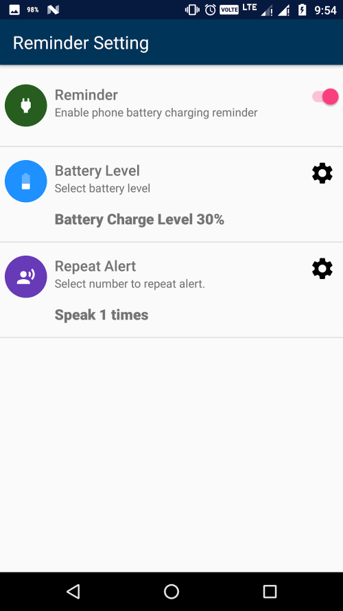Battery Voice Alert!