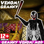 Black Granny Spider Horror MOD