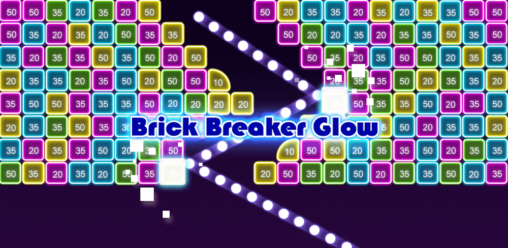 Brick Breaker Glow