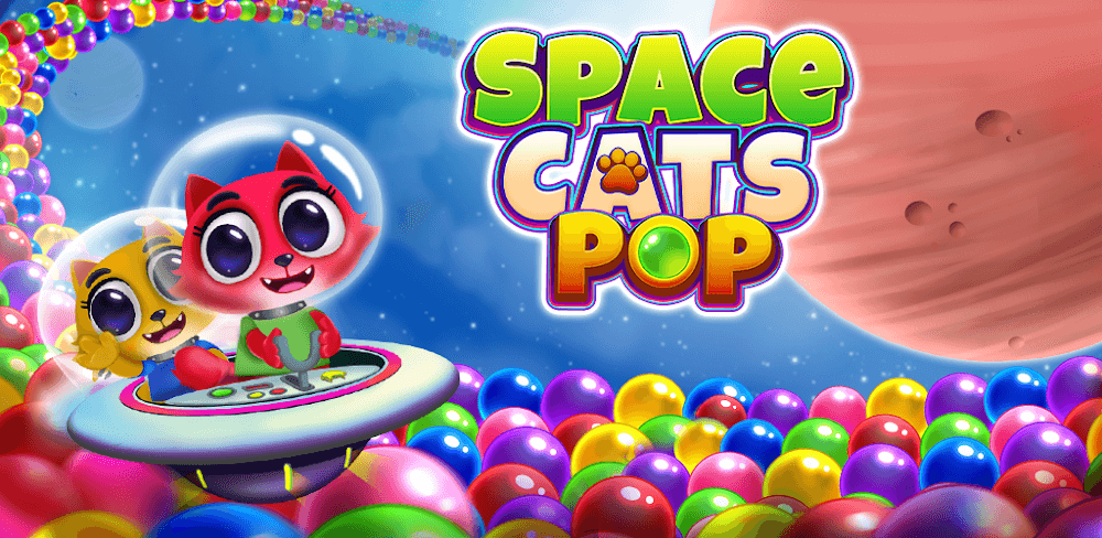 Bubble Shooter Pop: Space Cats