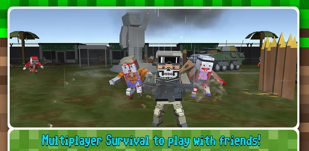 Combat Pixel Zombie Survival