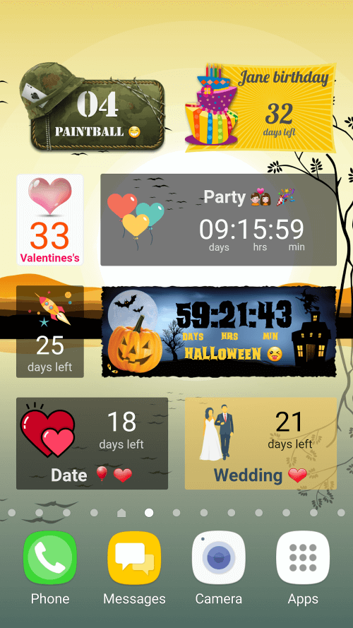 Countdown Days App & Widget