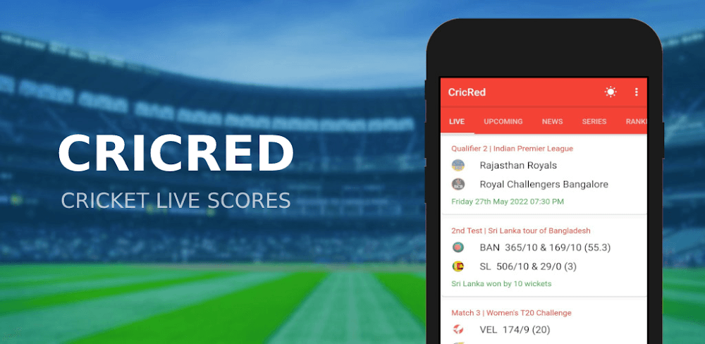 CricRed – Cricket Live Score