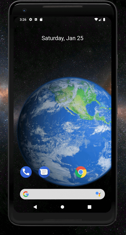 Earth 3D Live Wallpaper