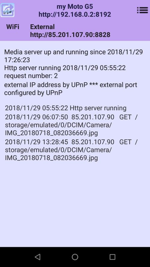 eXport-it UPnP Client/Server