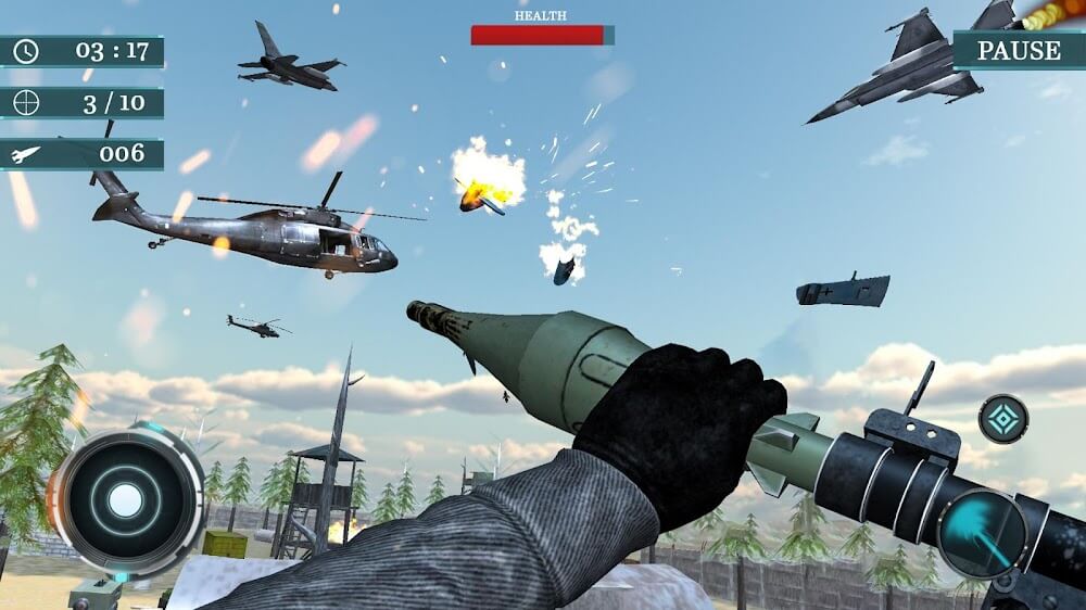 Fighter Jet: Airplane shooting