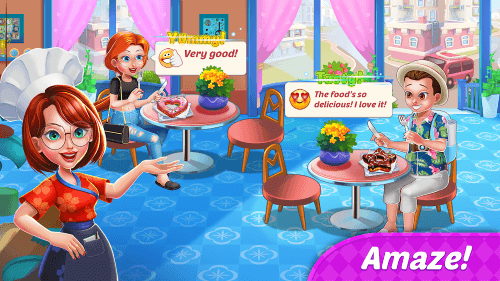 Food Diary: Girls Cooking game