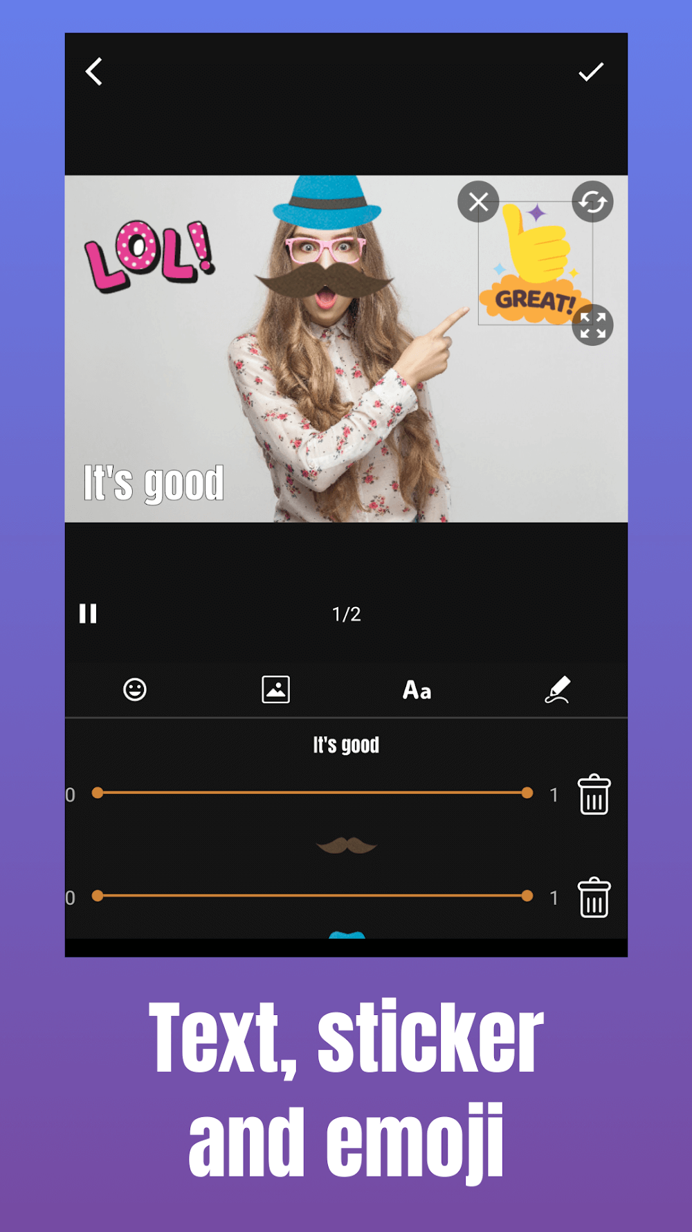 GIF Maker, GIF Editor Video to GIF Pro v1.6.45 Pro APK for Android
