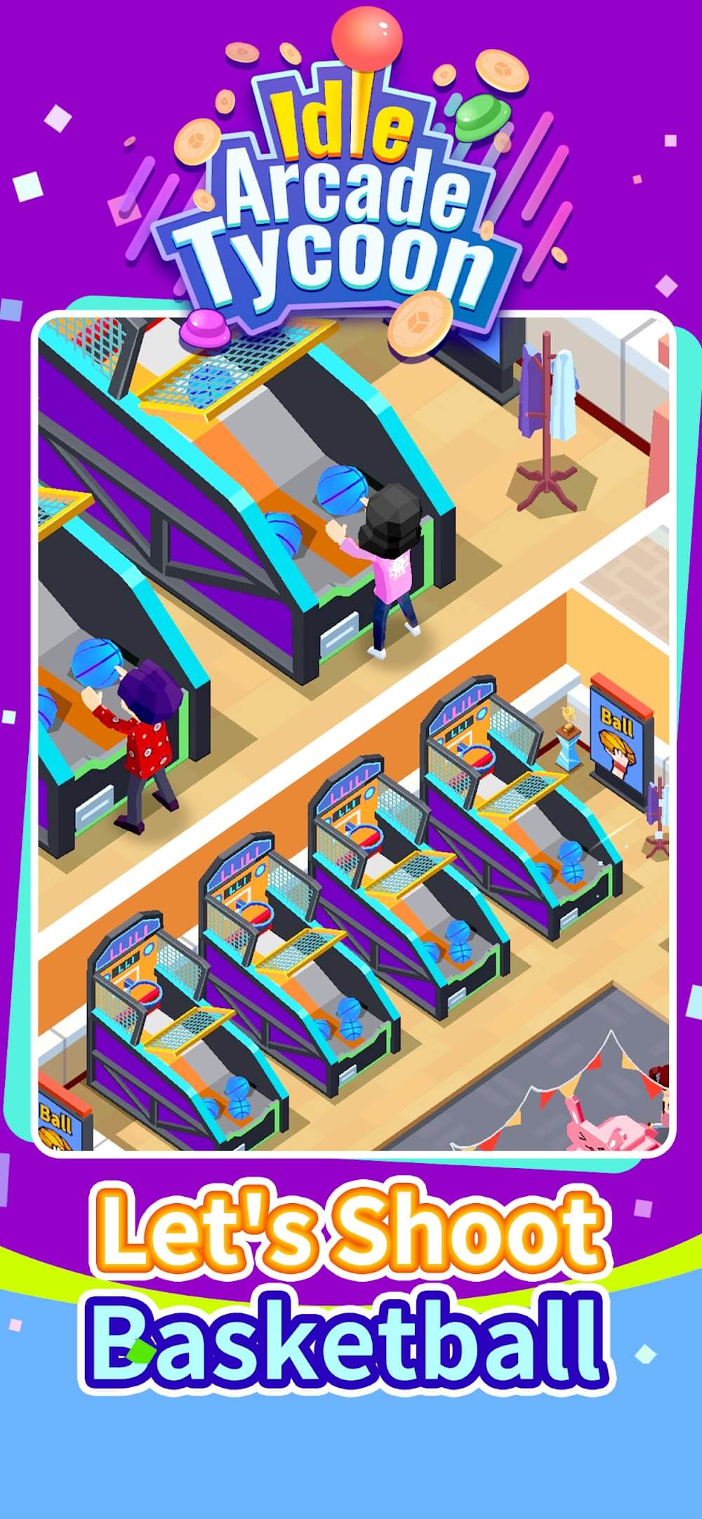 🔥 Download Idle Arcade Tycoon 1.0.1 [Mod Money] APK MOD. Owning a club  with iconic slot machines in a vibrant clicker game 