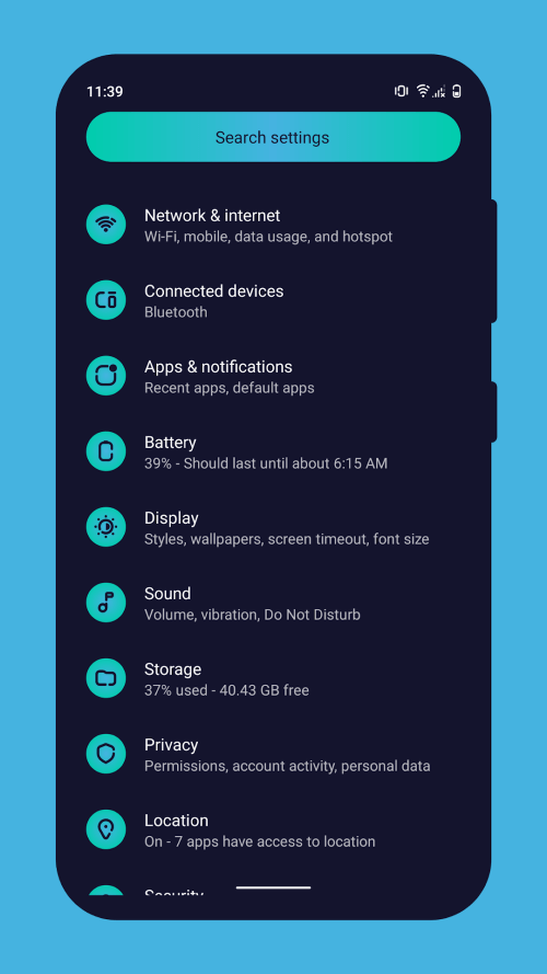 Iris – Substratum Theme