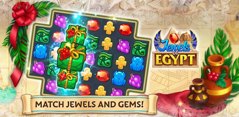 
Jewels of Egypt v1.49.4901 MOD APK (Unlimited Money)
