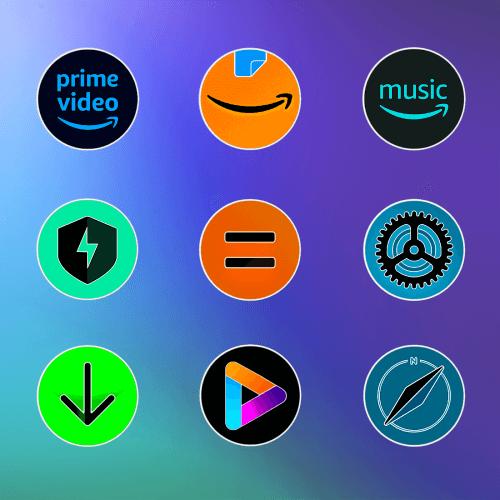 MIUl Circle Fluo – Icon Pack