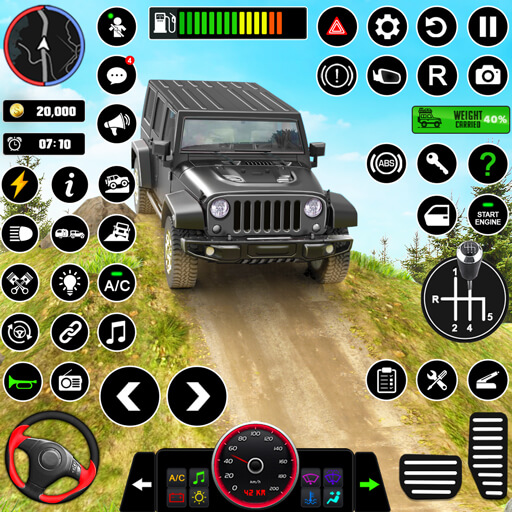 Offroad Jeep Driving & Parking v4.5.4 MOD APK (Unlimited Money)