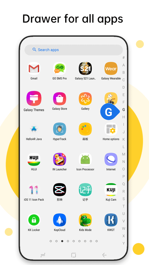 Perfect Galaxy Note20 Launcher
