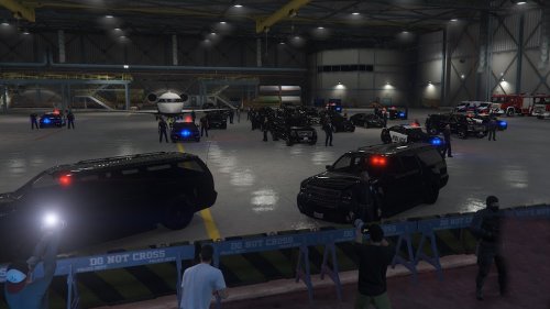 Police Games President Car