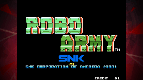 ROBO ARMY ACA NEOGEO