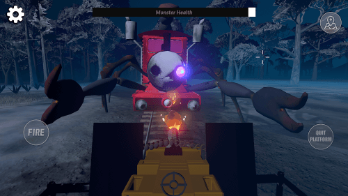 Scary Spider Train Survival 1